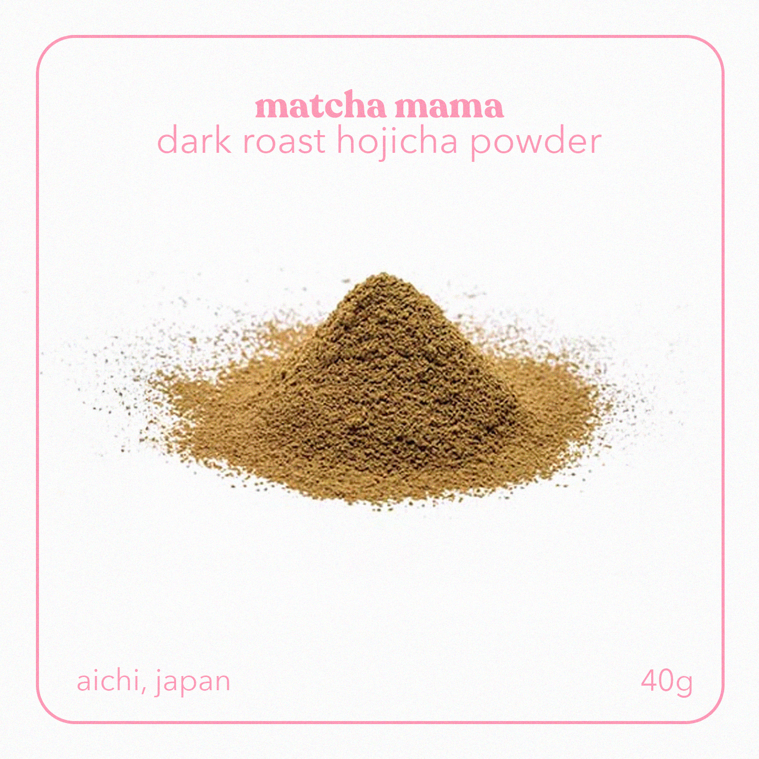 Dark Roast Hojicha Powder